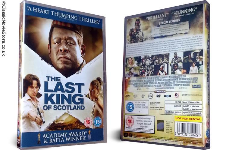 The Last King Of Scotland DVD - Click Image to Close
