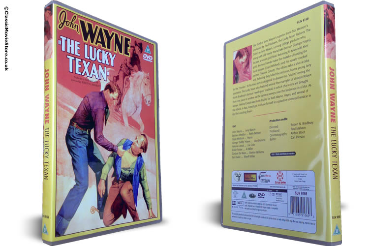 The Lucky Texan John Wayne DVD - Click Image to Close