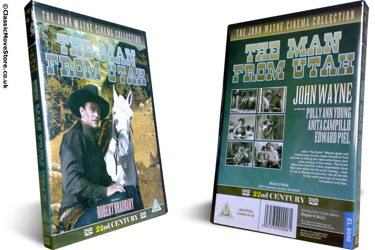 The Man From Utah DVD - Click Image to Close