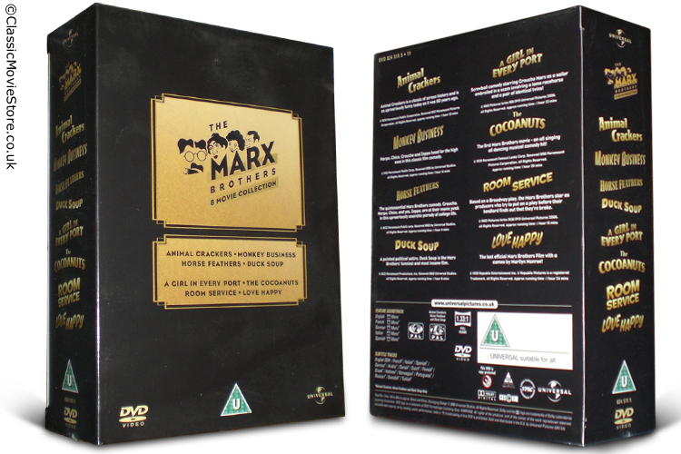 Marx Brothers DVD Collection - Click Image to Close