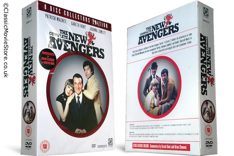 The New Avengers DVD Set - Click Image to Close