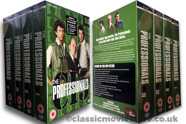 The Professionals DVD Complete - Click Image to Close
