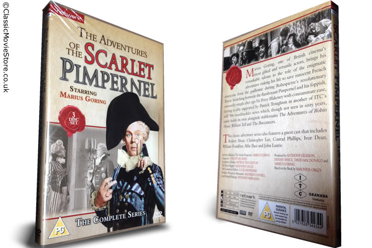 The Adventures Of The Scarlet Pimpernel DVD - Click Image to Close