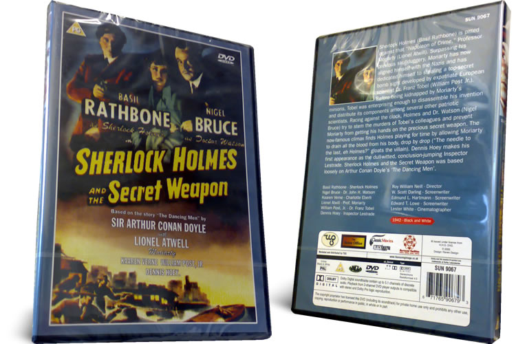 Sherlock Holmes and the Secret Weapon DVD - Click Image to Close