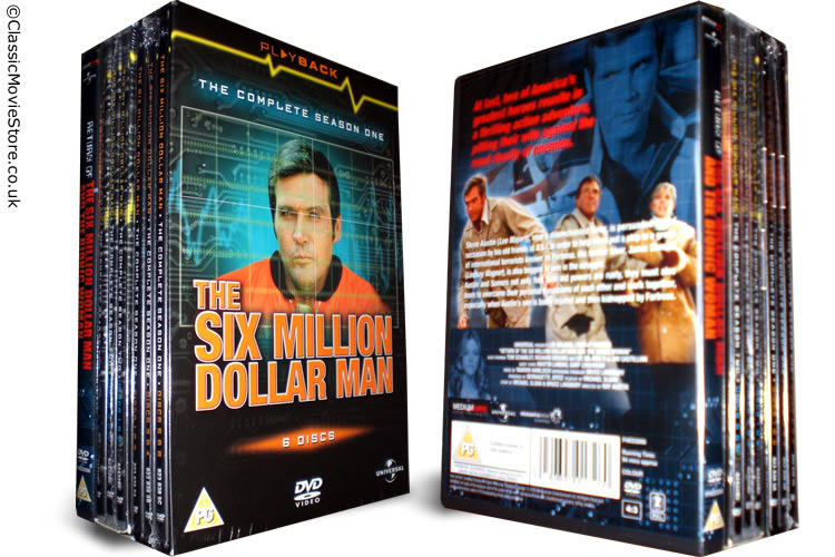 The Six Million Dollar Man DVD Set - Click Image to Close