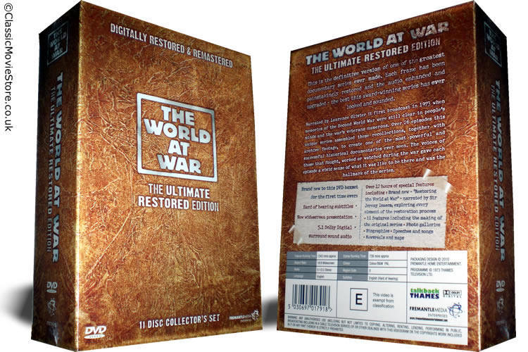 The World At War DVD Boxset - Click Image to Close