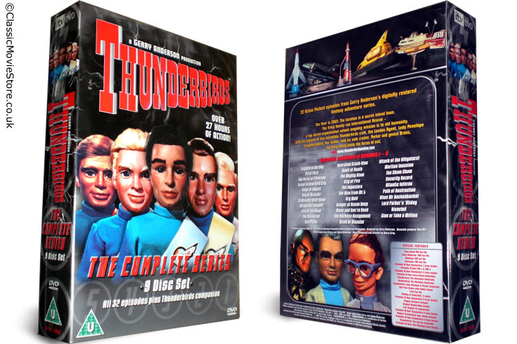 Thunderbirds DVD Set - Click Image to Close