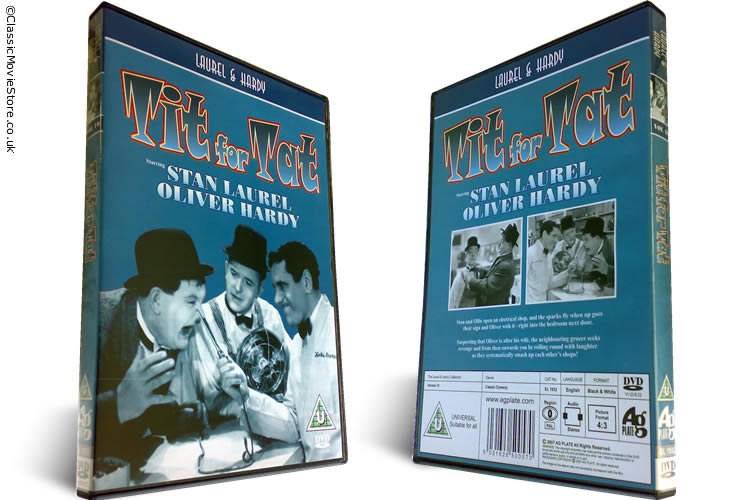 Laurel and Hardy Tit for Tat DVD - Click Image to Close