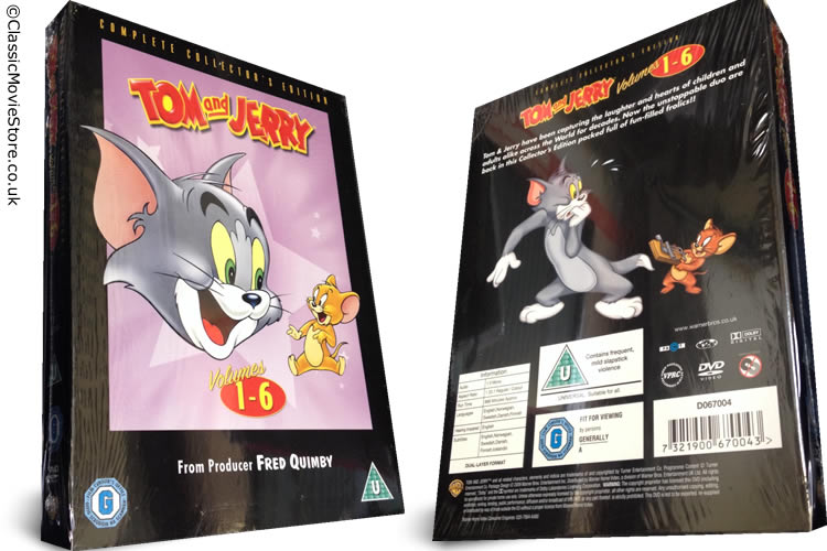 Tom And Jerry DVD Set - Click Image to Close