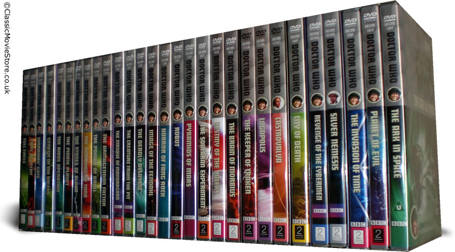 Tom Baker Doctor Who DVD Set - Click Image to Close