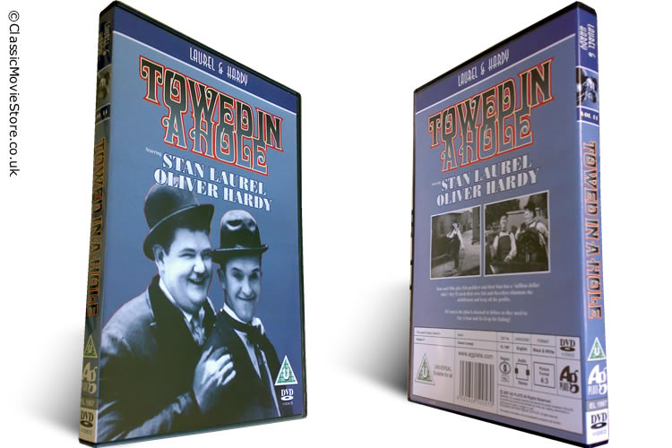 Laurel and Hardy Towed in a Hole DVD - Click Image to Close