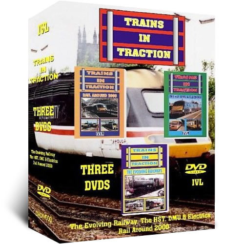 Trains in Traction Triple DVD Set. - Click Image to Close