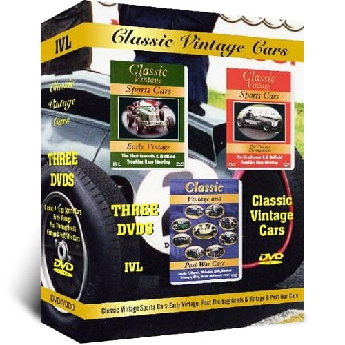 Classic Vintage Cars Triple DVD Set - Click Image to Close