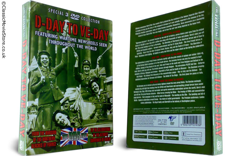 DDAY to VEDAY Triple DVD Boxset - Click Image to Close