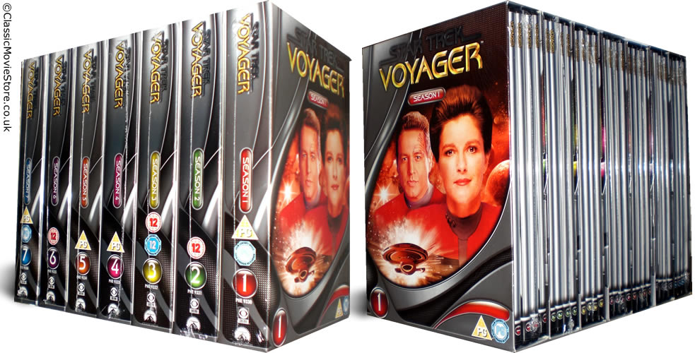 Star Trek Voyager DVD Set - Click Image to Close