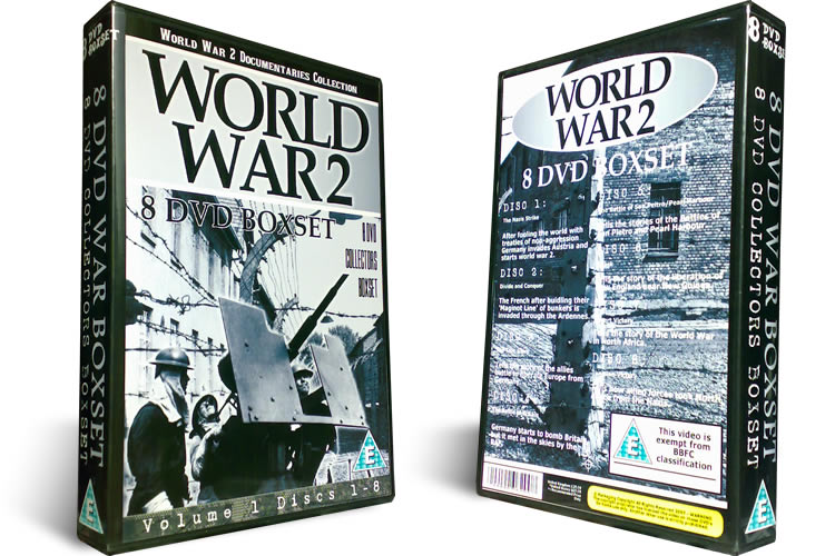 World War Two 8 DVD Boxset - Click Image to Close