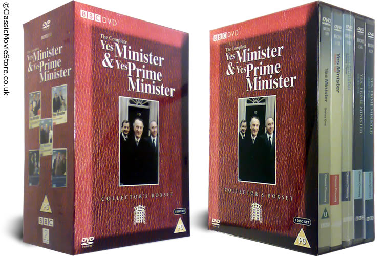 Yes Minister & Yes Prime Minister DVD Set - Click Image to Close