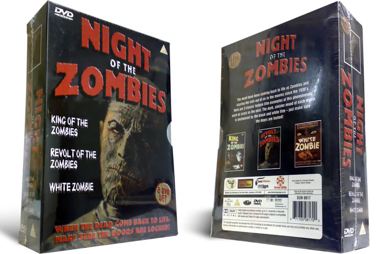 Zombies Triple DVD Boxset - Click Image to Close